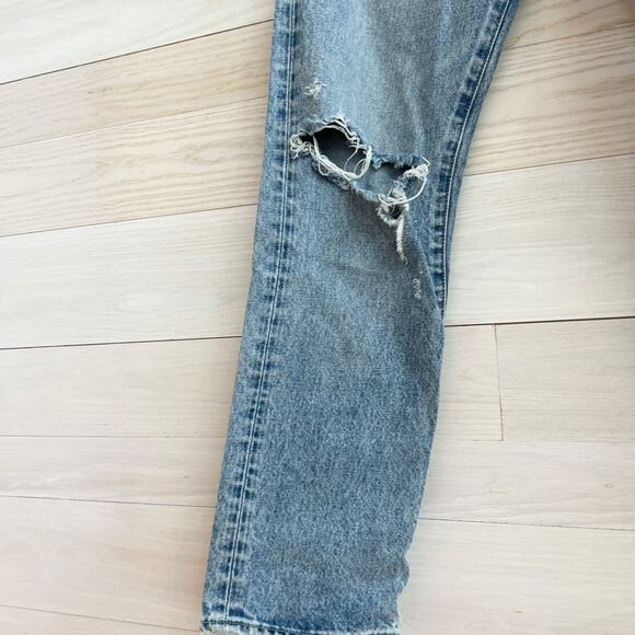 Moussy Vintage Everette Boy Skinny Taper Tapered Jeans - Picture 2 of 7